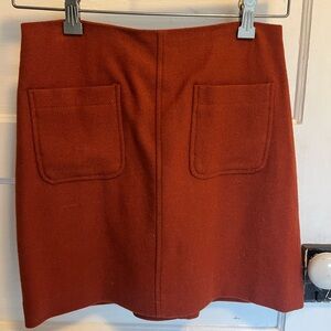 Madewell Wool Skirt